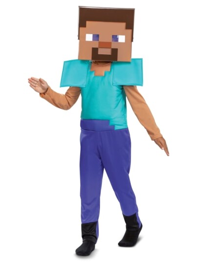 Disguise Minecraft Costume Steve 104 cm