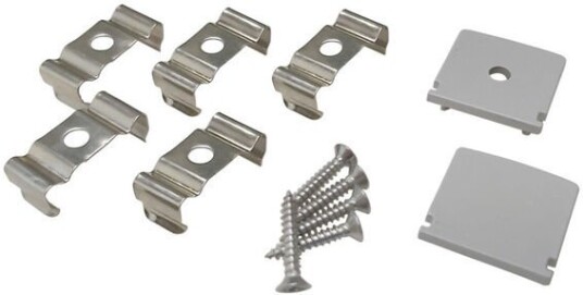 Namron Tilbehørssett til aluminiumsprofil 2114 - 3222244