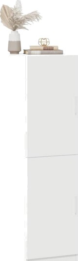 Kjøkkenskap hvit 38x41,5x131,5 cm konstruert tre 8721158651433