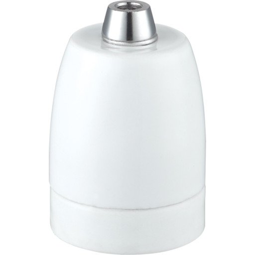 Halo Design Porselen E27 Lampeholder Hvit