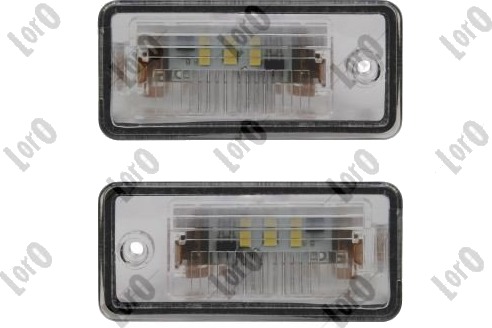Nummerskiltlys ABAKUS 003-07-901LED
