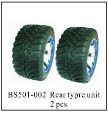 BSD 501-002 Rear Tire Set 2 Pcs