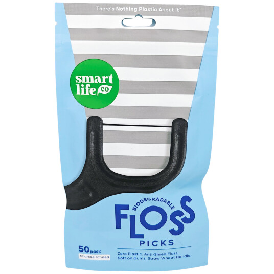 Sustainable Flossers SmartLifEco Flosser Charcoal Sustainable Flossers SmartLifEco Flosser Charcoal