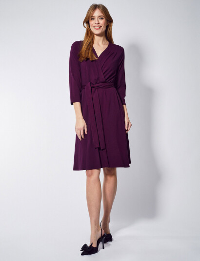 Jumperfabriken Kate Dress - Burgundy - XL Jumperfabriken Kate Dress - Burgundy - XL