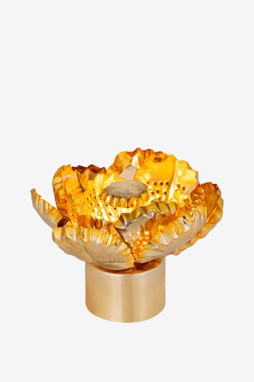 Alde & Lind Bordlampe Kamelia H13 Sølv