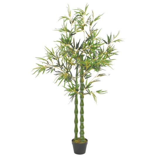 vidaXL Kunstig bambusplante med potte grønn 160 cm vidaXL Kunstig bambusplante med potte grønn 160 cm