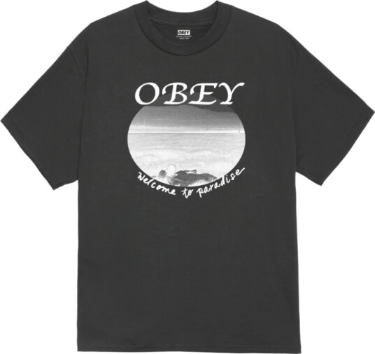 Obey Herre Topper Svart M,