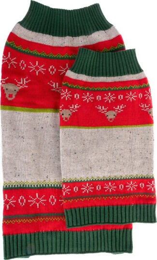 TIAKI hundegenser reinsdyr tricolour Str. M 30 cm