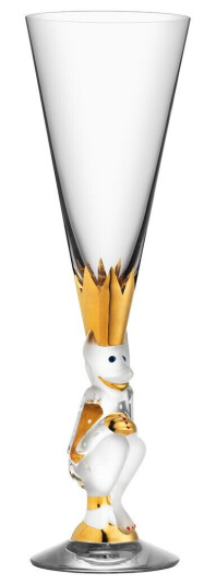 Orrefors The Sparkling Devil champagneglass 19 cl Klar Orrefors The Sparkling Devil champagneglass 19 cl Klar