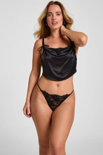 Hunkemöller Thong Viktoria Svart