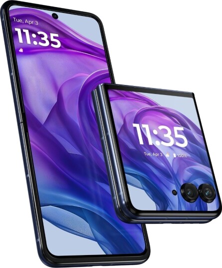Motorola Razr 50 Ultra 12GB RAM 512GB Minne 5G Smarttelefon Midnattsblå