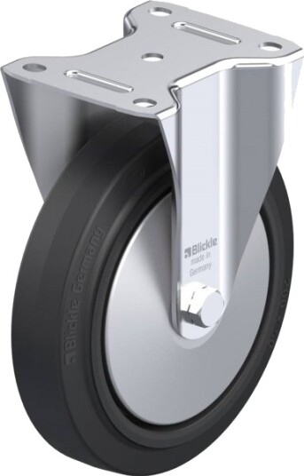 Blickle 21204 B-Poev 200Ka-Fa Faste Hjul 200 Mm Bæreevne (Maks.) 400 Kg 1 Stk