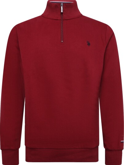 U.S. Polo Assn. Kurt Reg Hz Uspa M Sweat TIBETAN RED S