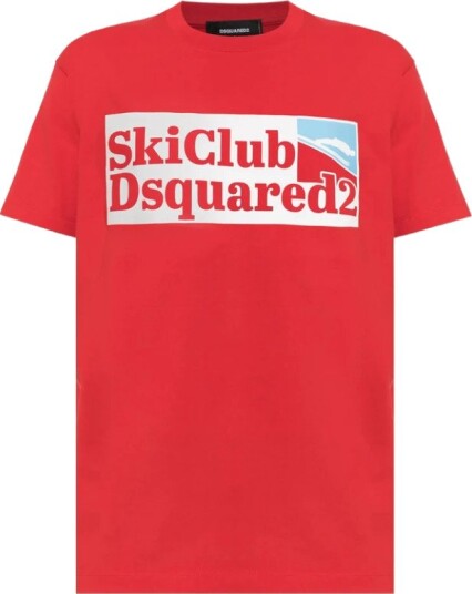 Dsquared2 Herre Topper Rød S,