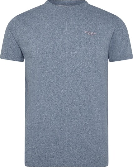 Superdry Essential Stacked Logo Emb Tee Blue XXXL