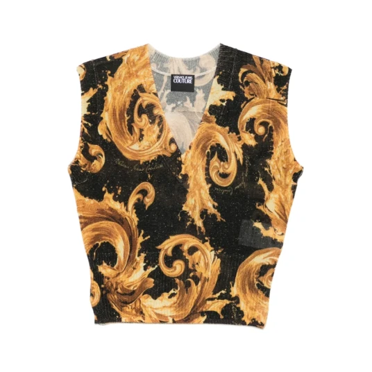 Versace Jeans Couture Dame Strikkevarer Flerfarget M,