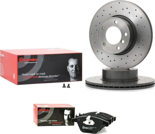 BREMBO BRB3405N0111 Bremseskiver og -klosser