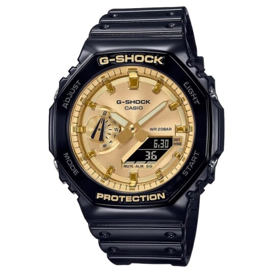 Casio G-Shock Ga-2100Gb-1Aer Klokke, 200 M, Svart