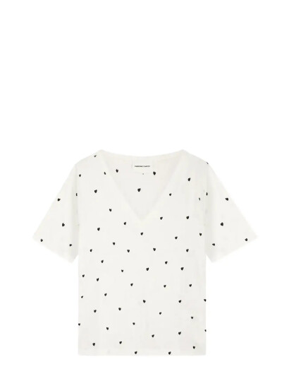 Fabienne Chapot Phil V Neck T Shirt   White   M