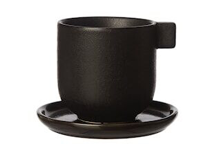 Ernst Form Kaffekopp m fat Svart Ernst Form Kaffekopp m fat Svart