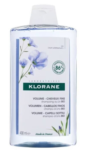 Klorane ORGANIC Flax Volume Shampoo 400 ml Klorane ORGANIC Flax Volume Shampoo 400 ml