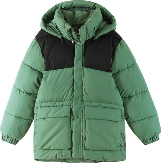 Reima Kids' Winter Jacket Toukola Green Clay 140 Reima Kids' Winter Jacket Toukola Green Clay 140
