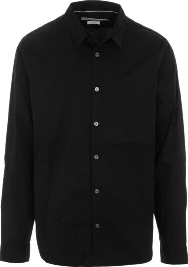 Calvin Klein Herre Skjorter Svart 2XS,