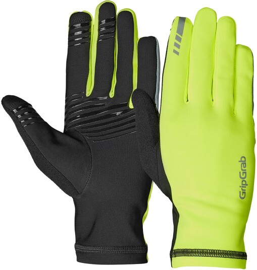 Gripgrab Insulator 2 Hi-Vis Spring-Autumn Gloves Yellow Hi-Vis XL