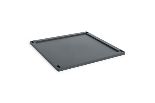 Hay Colour Crate Plastic Large Lokk Charcoal Hay Colour Crate Plastic Large Lokk Charcoal