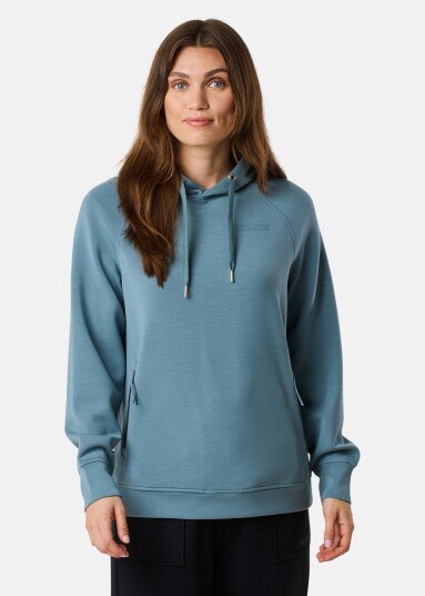 Seaside Lounge Relax Hood W Midnight Green 34 Hoodies