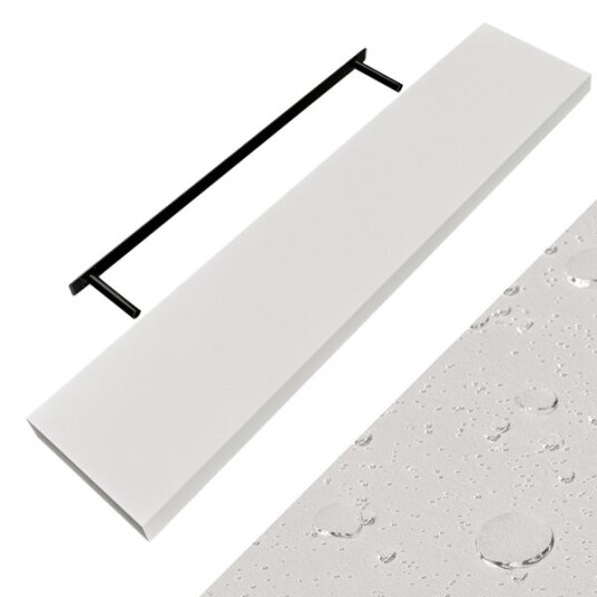 Vegghylle CASARIA 110 cm hvit