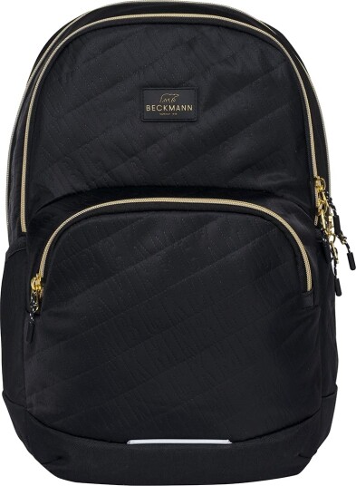 Beckmann Sport Junior Skolesekk 30 L, Svart Gull Beckmann Sport Junior Skolesekk 30 L, Svart Gull