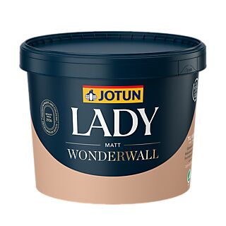 Lady wonderwall interiormaling b base 27 liter