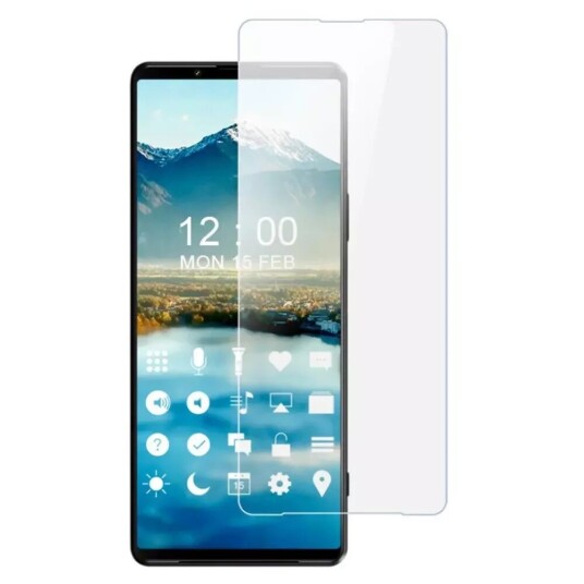 INCOVER Sony Xperia 10 V IMAK ARM-serien - Dekselvennlig - Beskyttelsesfilm - Gjennomsiktig