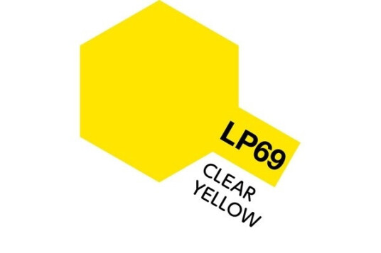 Tamiya Lacquer Paint LP 69 Clear Yellow