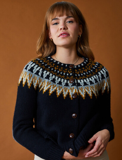 Jumperfabriken Joelle Cardigan - Black - XS