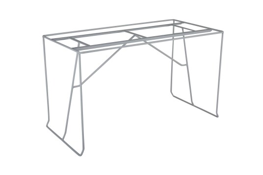 Brafab Sinarp bordstativ Galv 125 x 70 cm Grå
