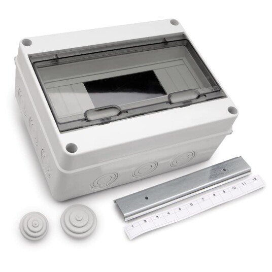 Bårebo Normkapsling 12 Moduler IP65 966856 Bårebo Normkapsling 12 Moduler IP65 966856