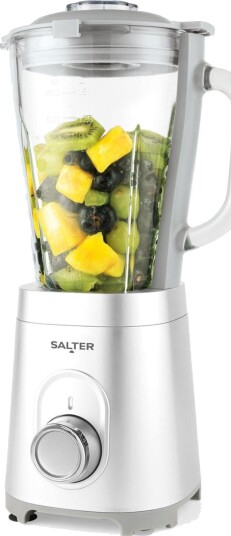 Salter Aspen Blender - 1,5L, 2 hastigheter, 600W - Sølv Salter Aspen Blender - 1,5L, 2 hastigheter, 600W - Sølv