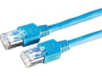 Leoni Kerpen Kerpen D1-20 Patchcord S/Ftp Cat.5E Blå 1,0M Patchledning