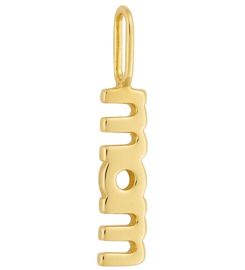 Design Letters Anheng MAMMA Gold Design Letters OneSize Smykker Metallic