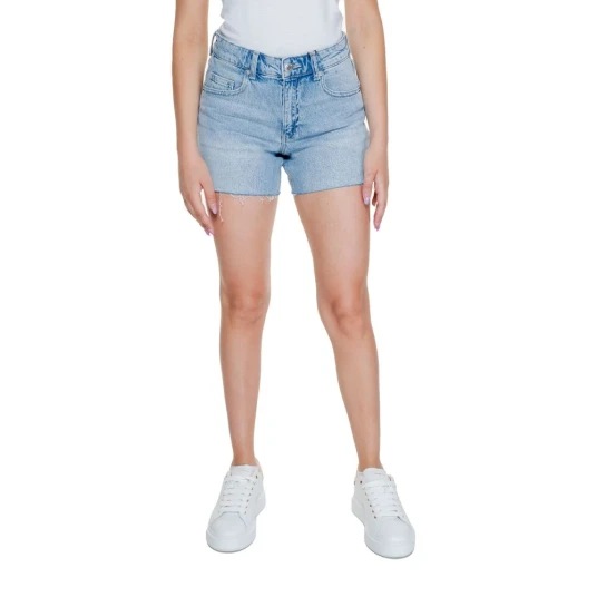 VERO MODA Vmtess mid rise short denim shorts Light Blue Denim S