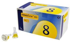 NovoFine penkanyle 0,30x8 mm 100 stk