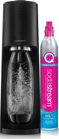 Sodastream Terra Svart + 2 Flasker Sodastream Terra Svart + 2 Flasker