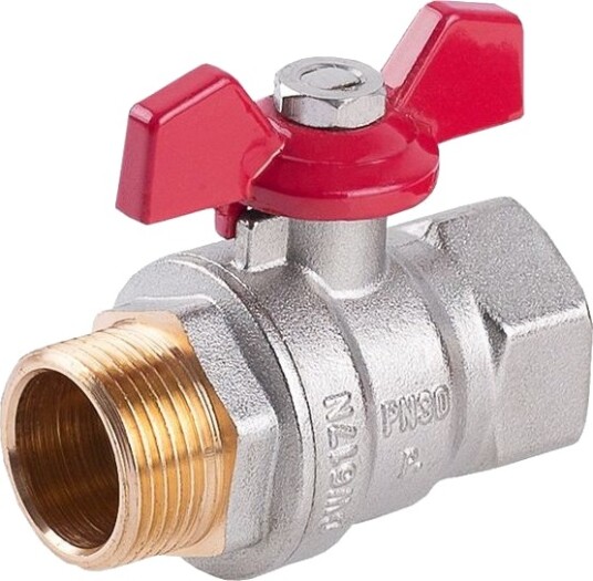 Perfexim Kuleventil Vann Wz Dn20 Sommerfugl Forsterket Pha 004 G3/4 00 004 0200 000