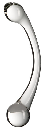 Sinful Glass G&P Dildo 20 cm - Klar Sinful Glass G&P Dildo 20 cm - Klar