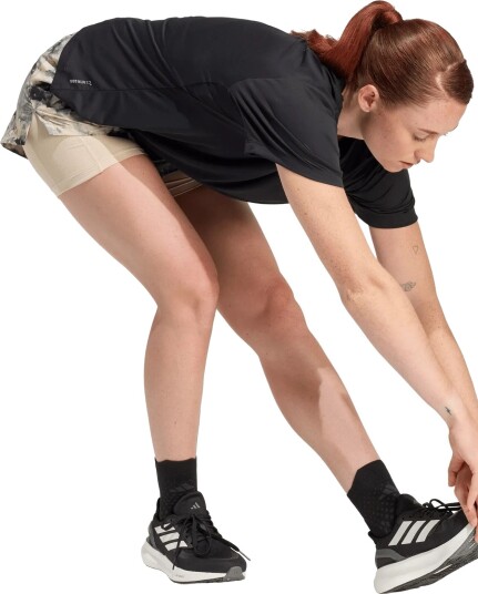 Adidas Performance Run Ess Tee W Black XXS