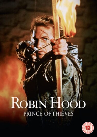 Robin Hood Prince Of Thieves / Tyvenes Prins (1991) DVD Robin Hood Prince Of Thieves / Tyvenes Prins (1991) DVD