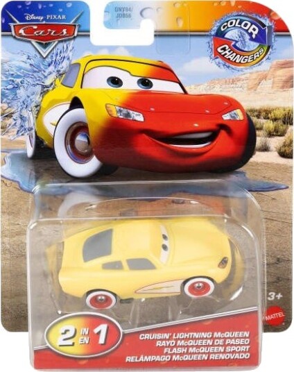 Disney Biler Fargeendrende Lekebil Lightning McQueen Disney Biler Fargeendrende Lekebil Lightning McQueen