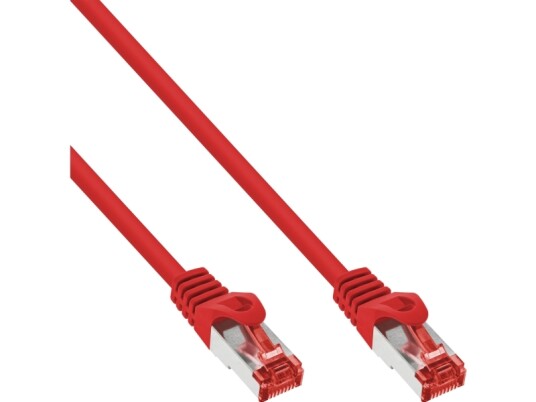 Inline 70 B Pack Patchkabel S/Ftp Pimf Cat.6 Pvc Cu Rød Nettverk Cat 6 B 76411R B 76411R